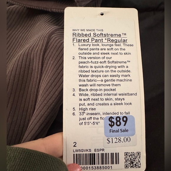 Lululemon Ribbed Softstreme Flared Pant
Regular - Picture 4 of 4